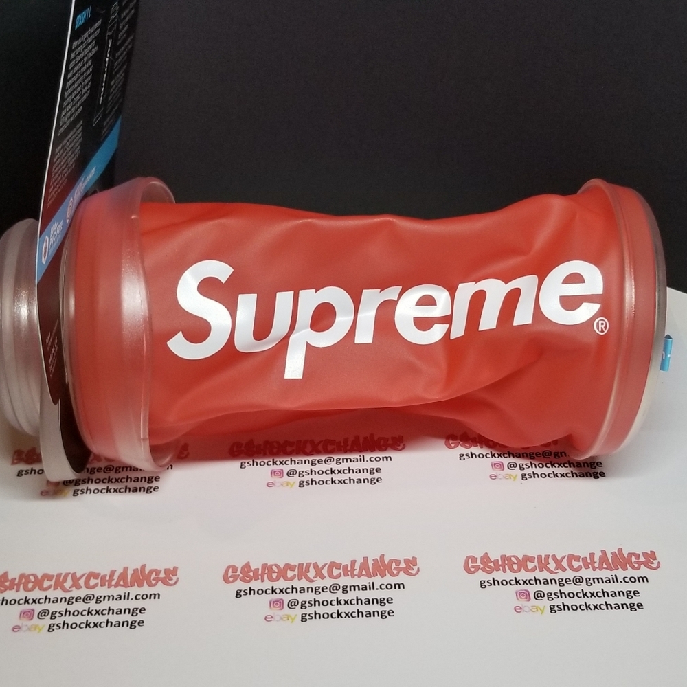 Supreme hydrapack collapsible water bottle